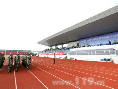 上海舉行&ldquo;消安杯&rdquo;多種形式消防隊伍練兵比武