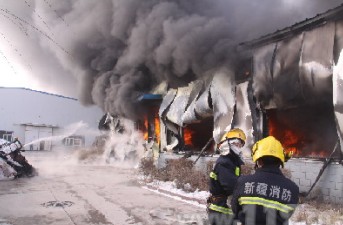 火災(zāi)現(xiàn)場(chǎng)