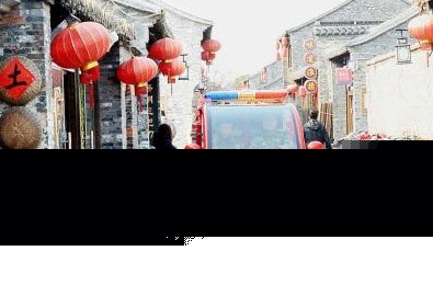 江蘇揚州迷你消防車很萌很實用