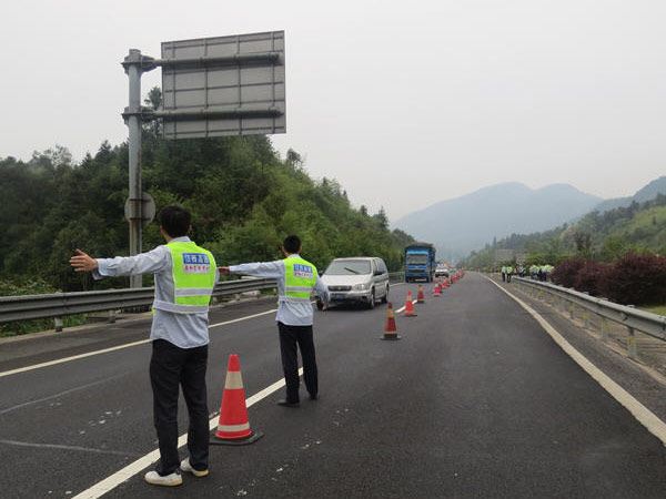 碧溪管理所開展隧道消防應急演練