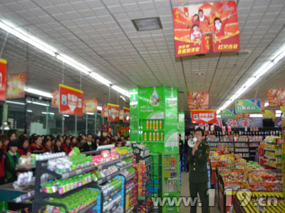 現場講解消防安全知識