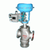氣動簿膜三通高溫調(diào)節(jié)閥，氣動三通調(diào)節(jié)閥