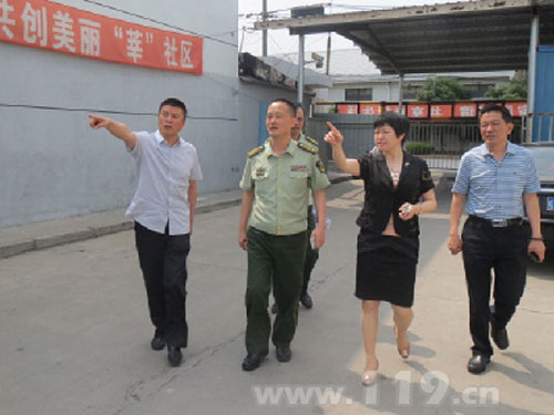 閔行消防支隊深入轄區多個&ldquo;城中村&rdquo;隱患集中區域進行調研