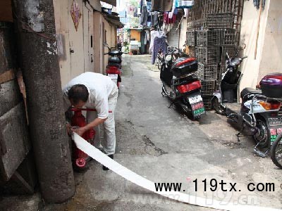 上海普陀區(qū)對中興村地塊老舊居民小區(qū)進(jìn)行消防設(shè)施改造