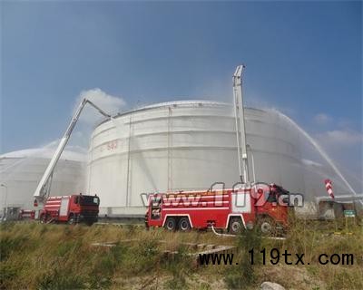 消防演練現(xiàn)場(chǎng)