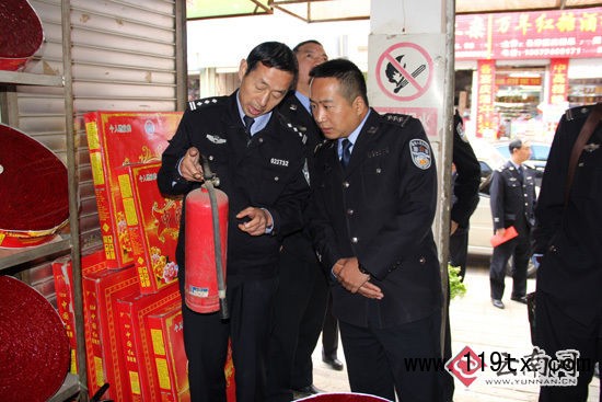 曲靖公安&ldquo;問診&rdquo;火災隱患集中場所 確保冬季消防安全