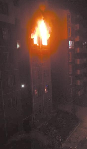 火災(zāi)現(xiàn)場