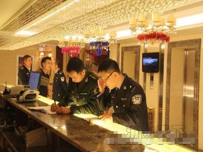 消防檢查現(xiàn)場