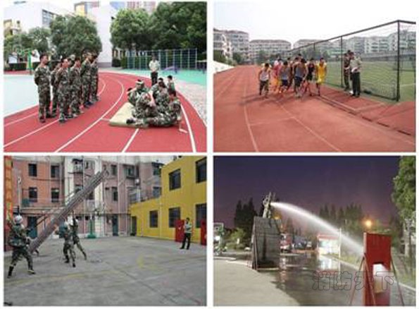 執(zhí)勤戰(zhàn)備訓練現場