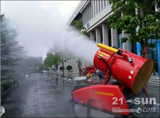 海倫哲消防機器人現場演示