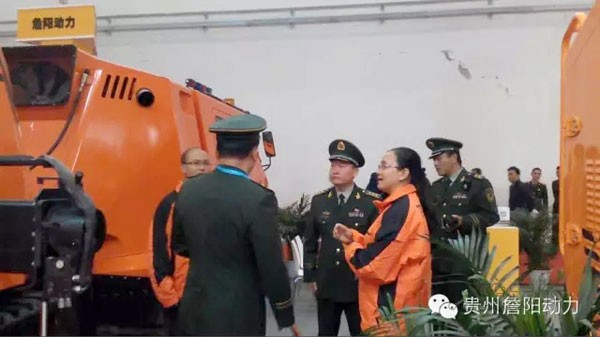 詹陽動力產品首次亮相國際消防展