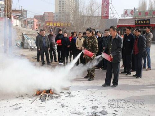 北菜園村開展消防演練忙 筑牢安全&ldquo;防火墻&rdquo;