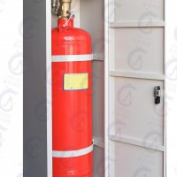 宸安消防七氟丙烷自動氣體滅火柜式無管網GQQ150/2.5